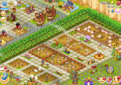 مزرعة شخصية مستوى 117+ هاي داي