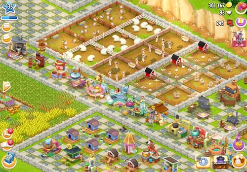 مزرعة شخصية مستوى 135+ هاي داي