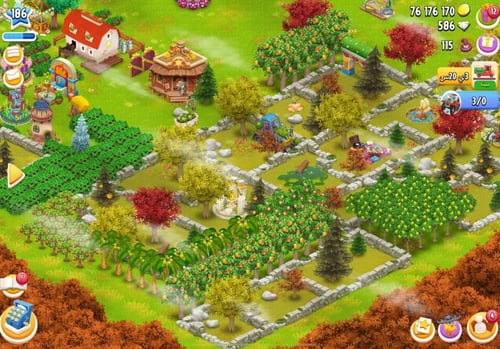 مزرعة شخصية مستوى 186+ هاي داي