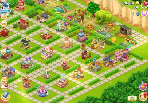 مزرعة شخصية مستوى 230+ هاي داي