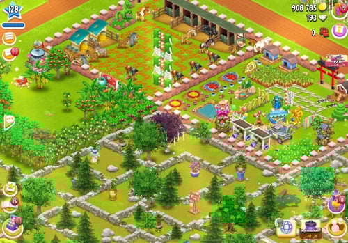 مزرعة شخصية مستوى 128+ هاي داي