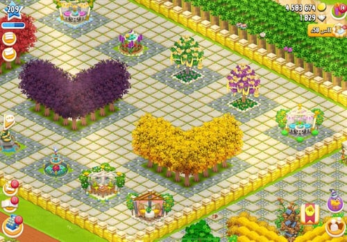 مزرعة شخصية مستوى 209+ هاي داي