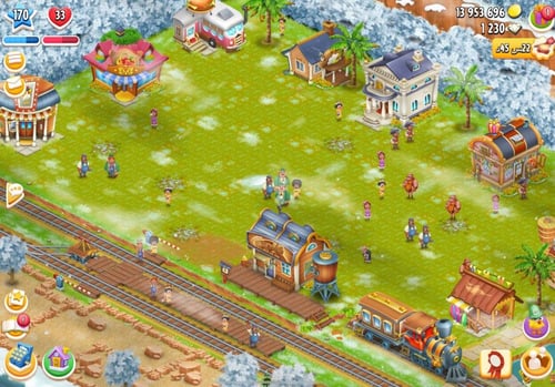 مزرعة شخصية مستوى 170+ هاي داي