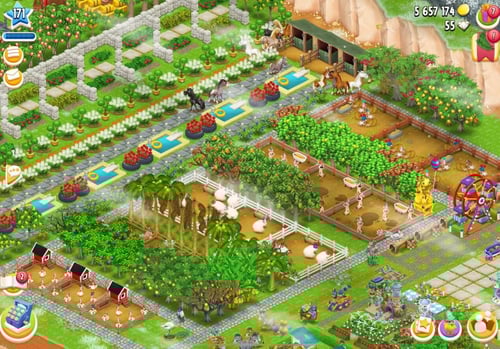 مزرعة شخصية مستوى 171+ هاي داي