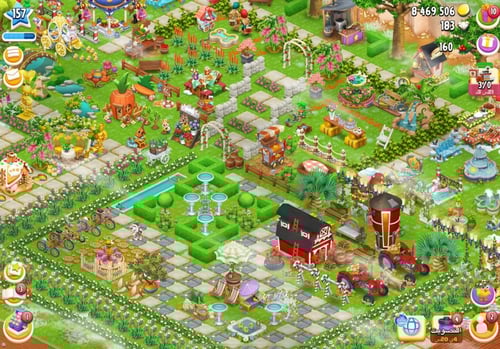 مزرعة شخصية مستوى 157+ هاي داي