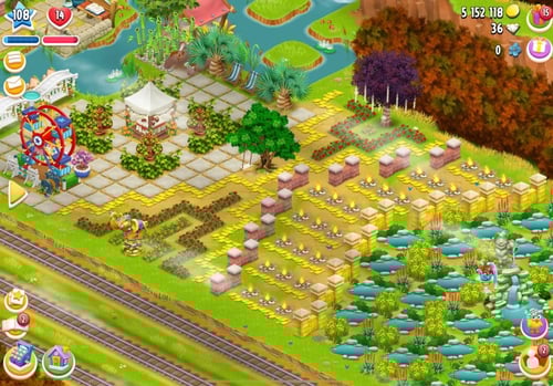 مزرعة شخصية مستوى 108+ هاي داي