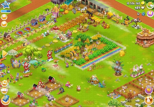 مزرعة شخصية مستوى 154+ هاي داي