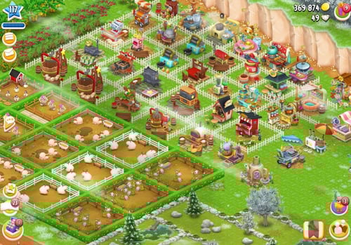 مزرعة شخصية مستوى 117+ هاي داي