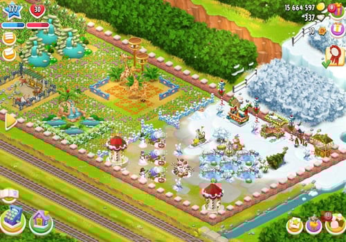 مزرعة شخصية مستوى 177+ هاي داي