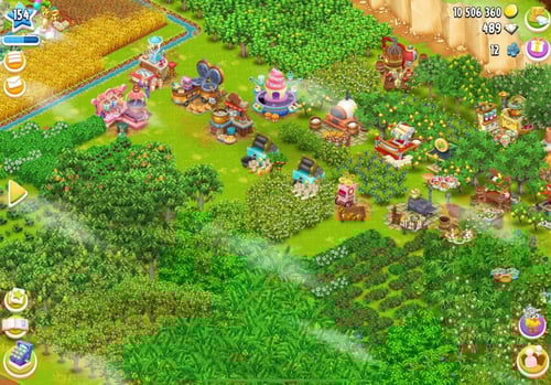 مزرعة شخصية مستوى 154+ هاي داي