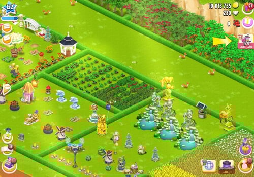 مزرعة شخصية مستوى 122+ هاي داي