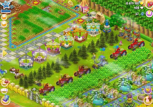 مزرعة شخصية مستوى 131+ هاي داي