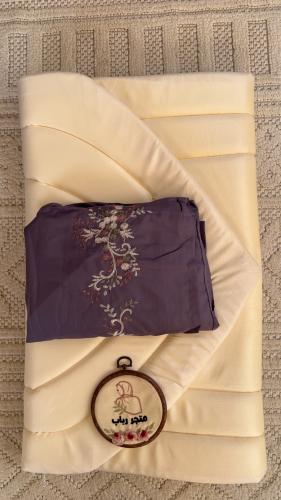 طقم صلاة + سجاد مع شرشف مرد ربطة