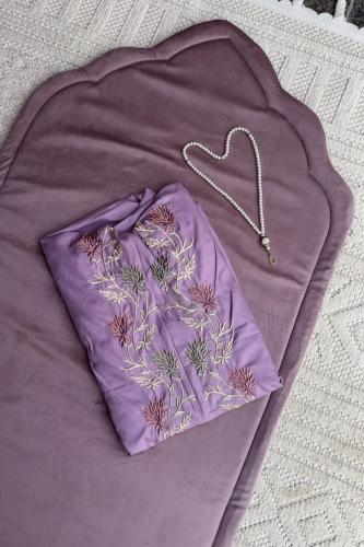 طقم صلاة سحاب + سجاد مع شرشف سحاب