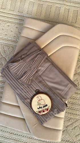 طقم صلاة + سجاد مع شرشف مرد ربطة