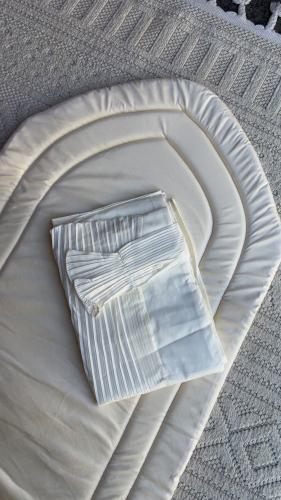 طقم صلاة + سجاد مع شرشف مرد ربطة