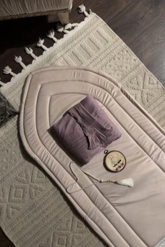 طقم صلاة ربطة + سجاد مع شرشف مرد