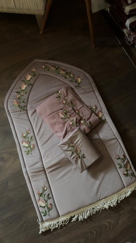 طقم صلاة بنفسج ملكي فخم جدا مرد