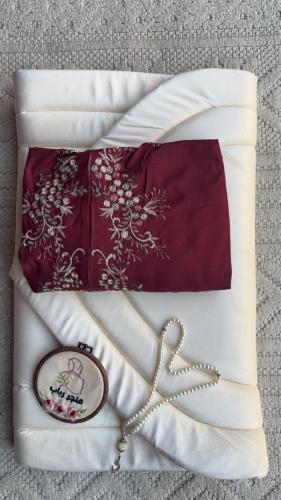 طقم صلاة سحاب + سجاد مع شرشف سحاب