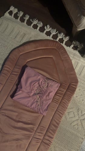 طقم صلاة + سجاد مع شرشف مرد ربطة