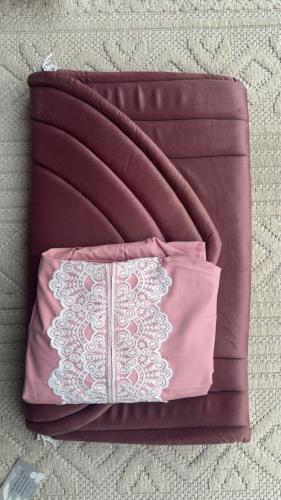 طقم صلاة سحاب + سجاد مع شرشف سحاب