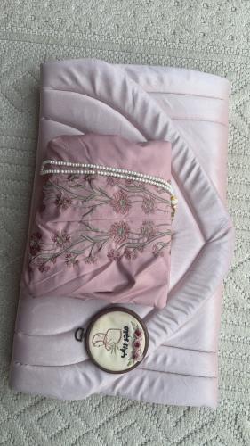 طقم صلاة سحاب + سجاد مع شرشف سحاب