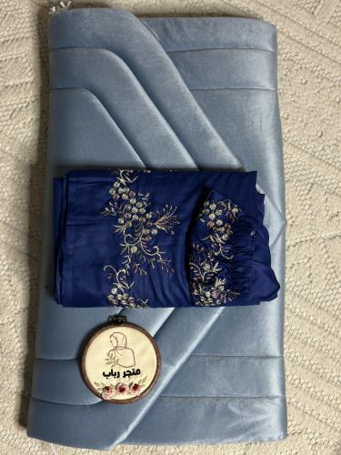 طقم صلاة + سجاد مع شرشف مرد ربطة