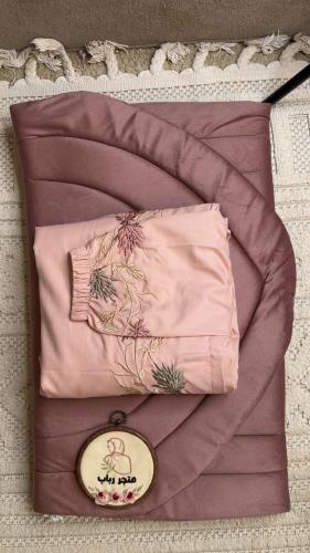 طقم صلاة + سجاد مع شرشف مرد ربطة