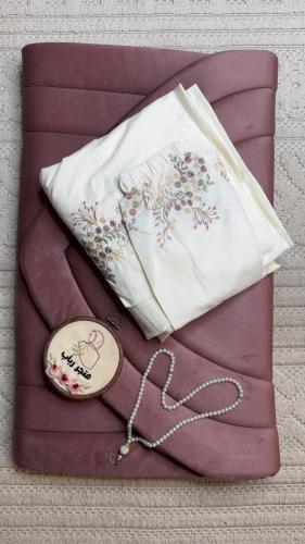 طقم صلاة + سجاد مع شرشف مرد ربطة