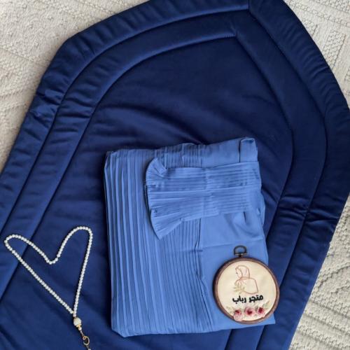 طقم صلاة + سجاد مع شرشف مرد ربطة