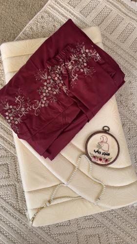 طقم صلاة + سجاد مع شرشف مرد ربطة