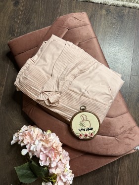 طقم صلاة + سجاد مع شرشف مرد ( ربطة) + هدية مجاني