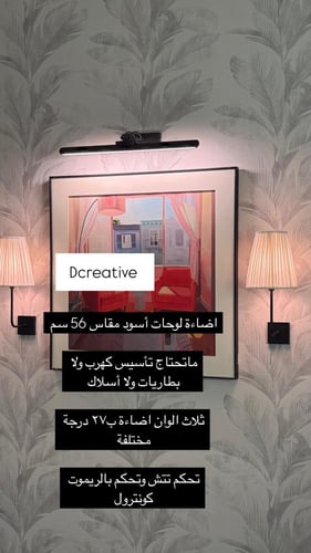 اضاءة لوحات آسود 56 سم