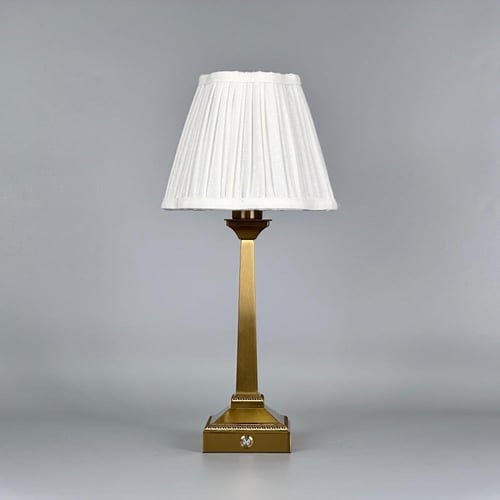 ابجورة طاولات ذهبي مطفي بطول 40 سم