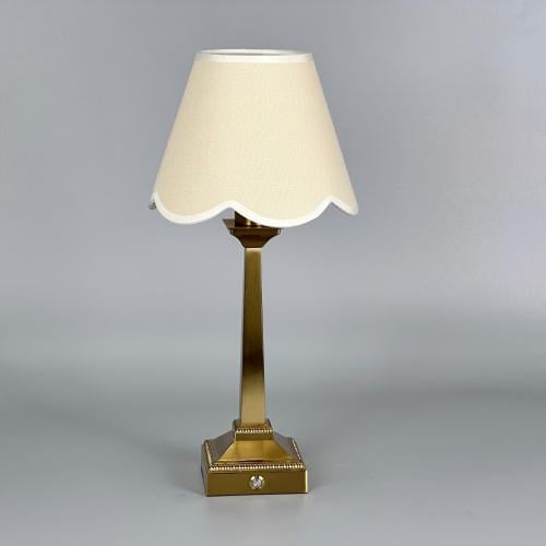 ابجورة طاولات ذهبي مطفي بطول 40 سم