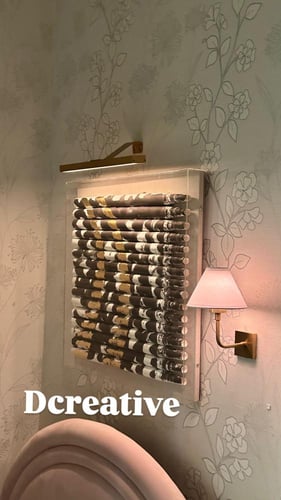 اضاءةDcreative ذهبي 40 سم شكل مستطيل