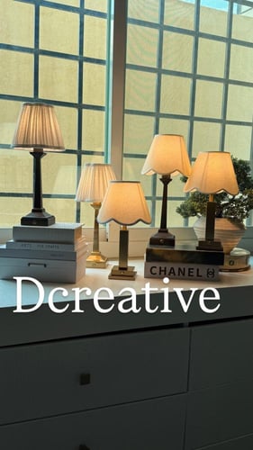 ابجورة طاولات ذهبي مطفي بطول 40 سم