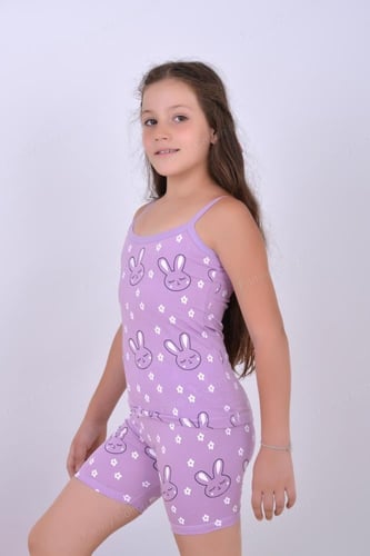 طقم بناتي ملون