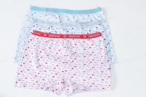 بوكسر نسائي مطبع