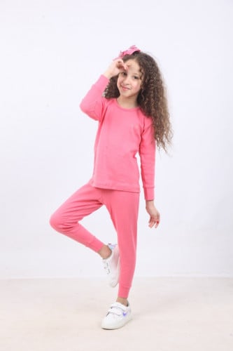 طقم بيجامة شتوية قطن مقلم