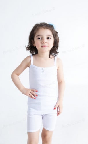 طقم بناتي داخلي مخرم