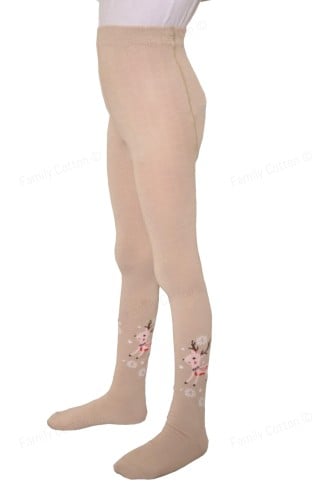 كولون اطفال متوسط السماكة بطبعة غزالة