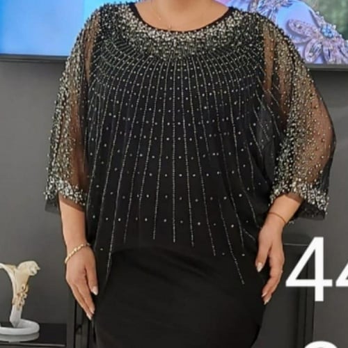 فستان تل شك لولو