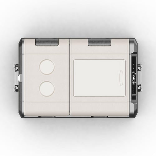 ثلاجة TA55 البيكول Alpicool قسمين 55 لتر بدون بطار...
