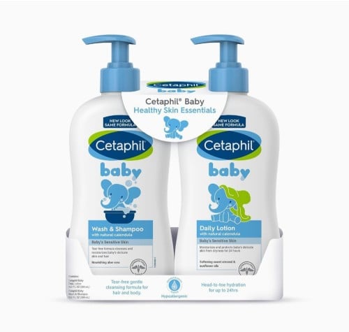 Baby ، مجموعة العناصر الأساسية الصحية للبشرة ، مجم...