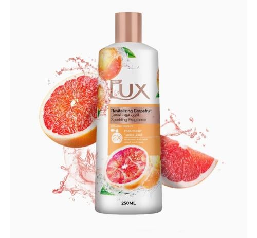 غسول للجسم من لوكس، بالجريب فروت المنعش - 250 مل