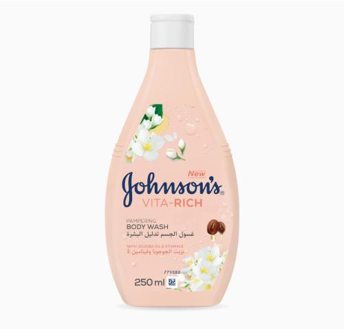 غسول الجسم فيتا ريتش برائحة الياسمين والزهور البيض...