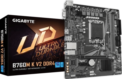 مذربورد GIGABYTE B760M K V2 DDR4 LGA1700 | لوحة أم...