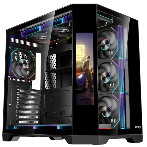 SPEAR DOST60PLUS SCREEN ARGB ATX | كيس قيمنق بشاشة...