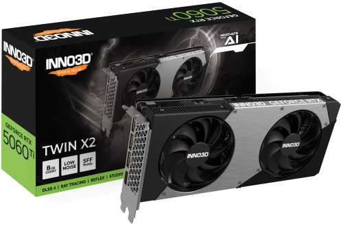 Inno3D RTX 5060 Ti 8GB TWIN X2 OC BLK
